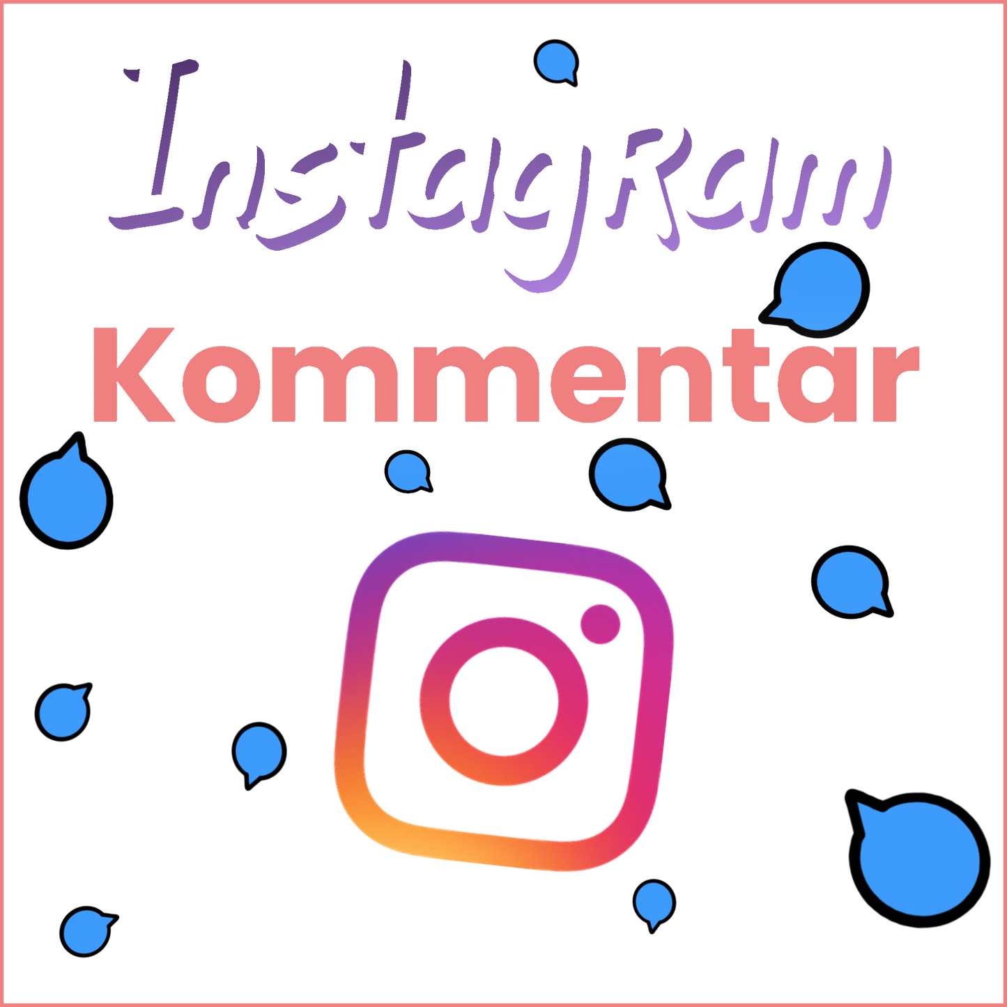 Instagram commentaar kopen