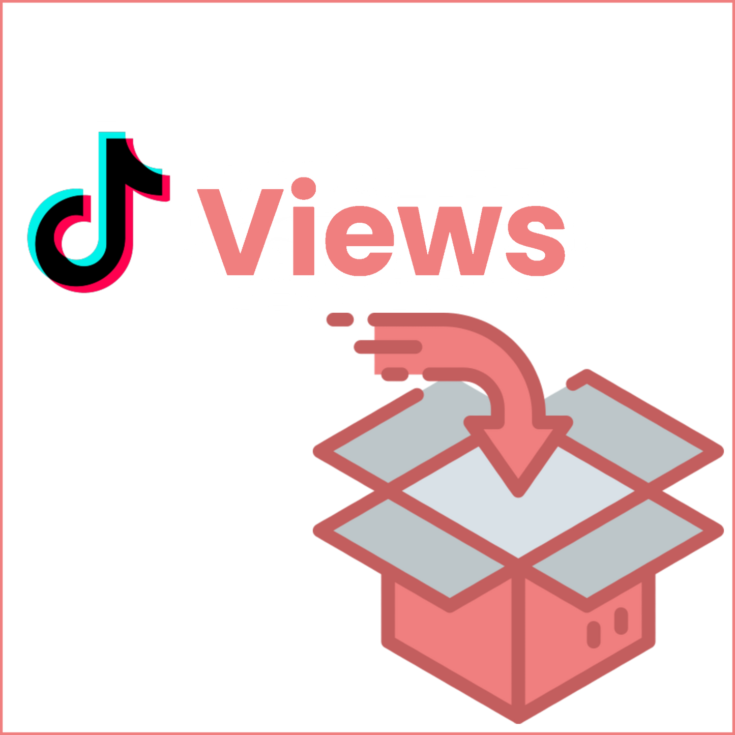 TikTok views in pakketten